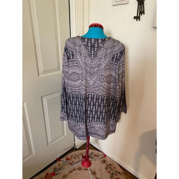 christopher & banks boho Cardigan Women Size XL - Picture 5 of 8